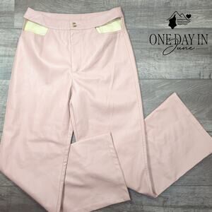 Bailey Rose Fortunate One Faux Leather Pants Size L